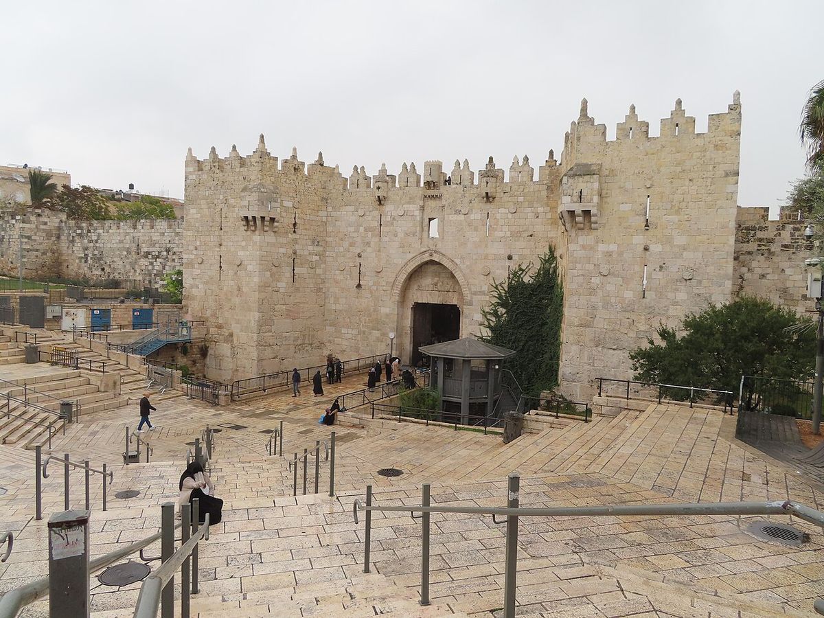 Damascus Gate, one of the main entrances to Jerusalem's Old City