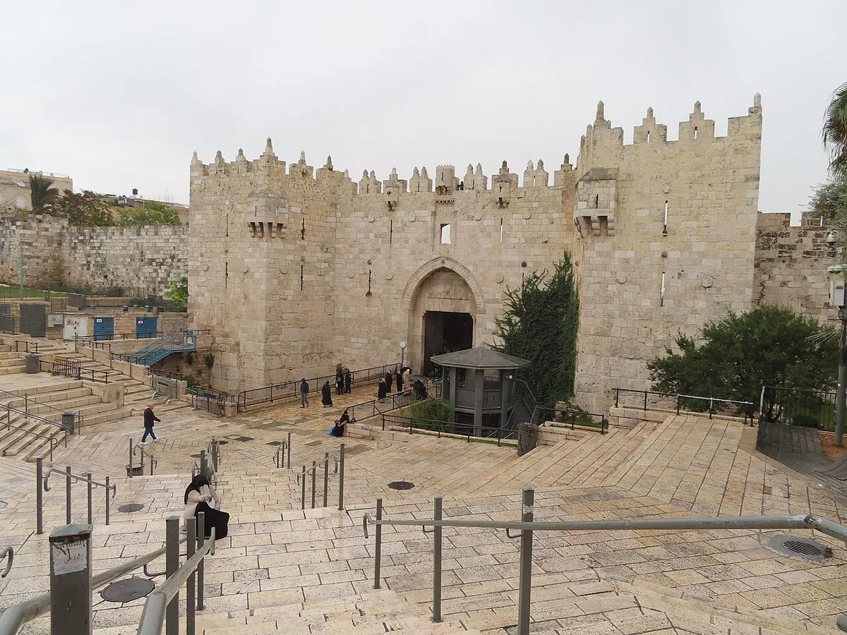 Damascus Gate, one of the main entrances to Jerusalem's Old City