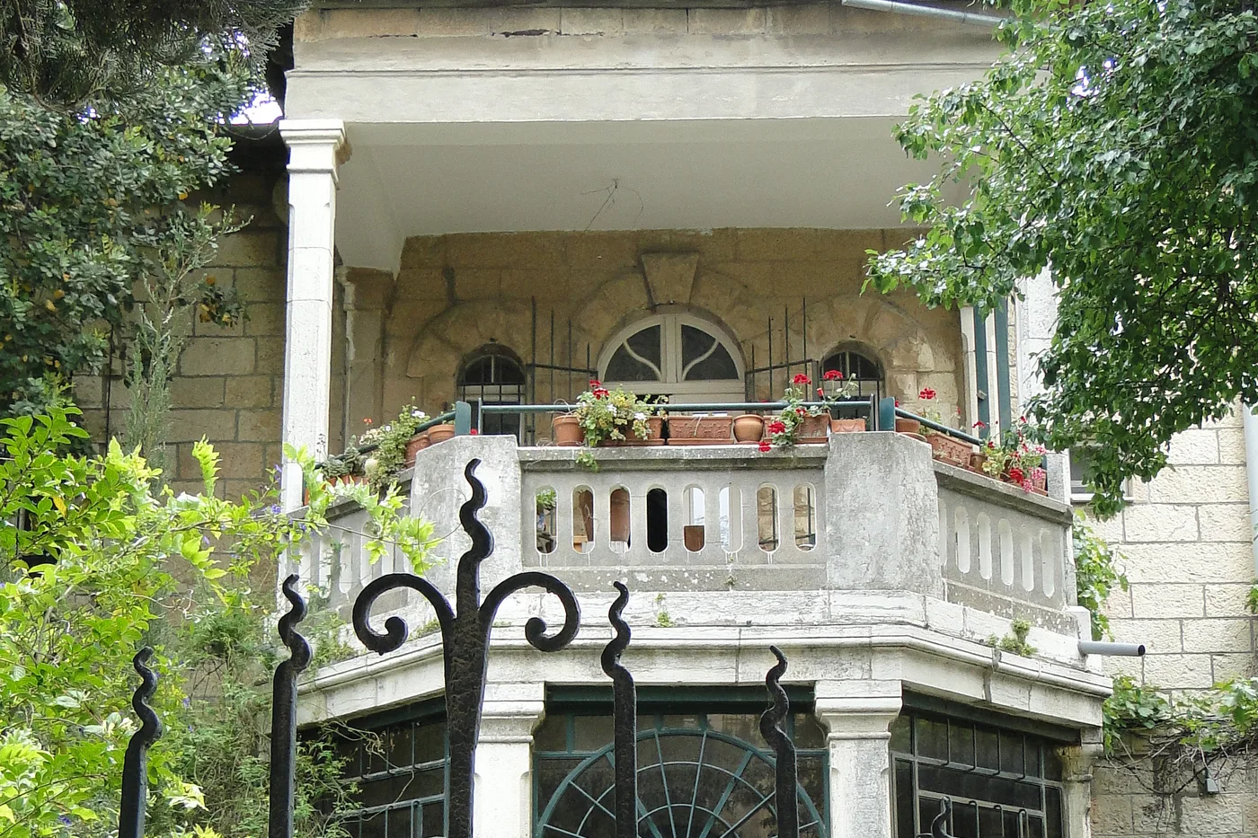 Emek Refaim Street in Jerusalem's German Colony neighbourhood